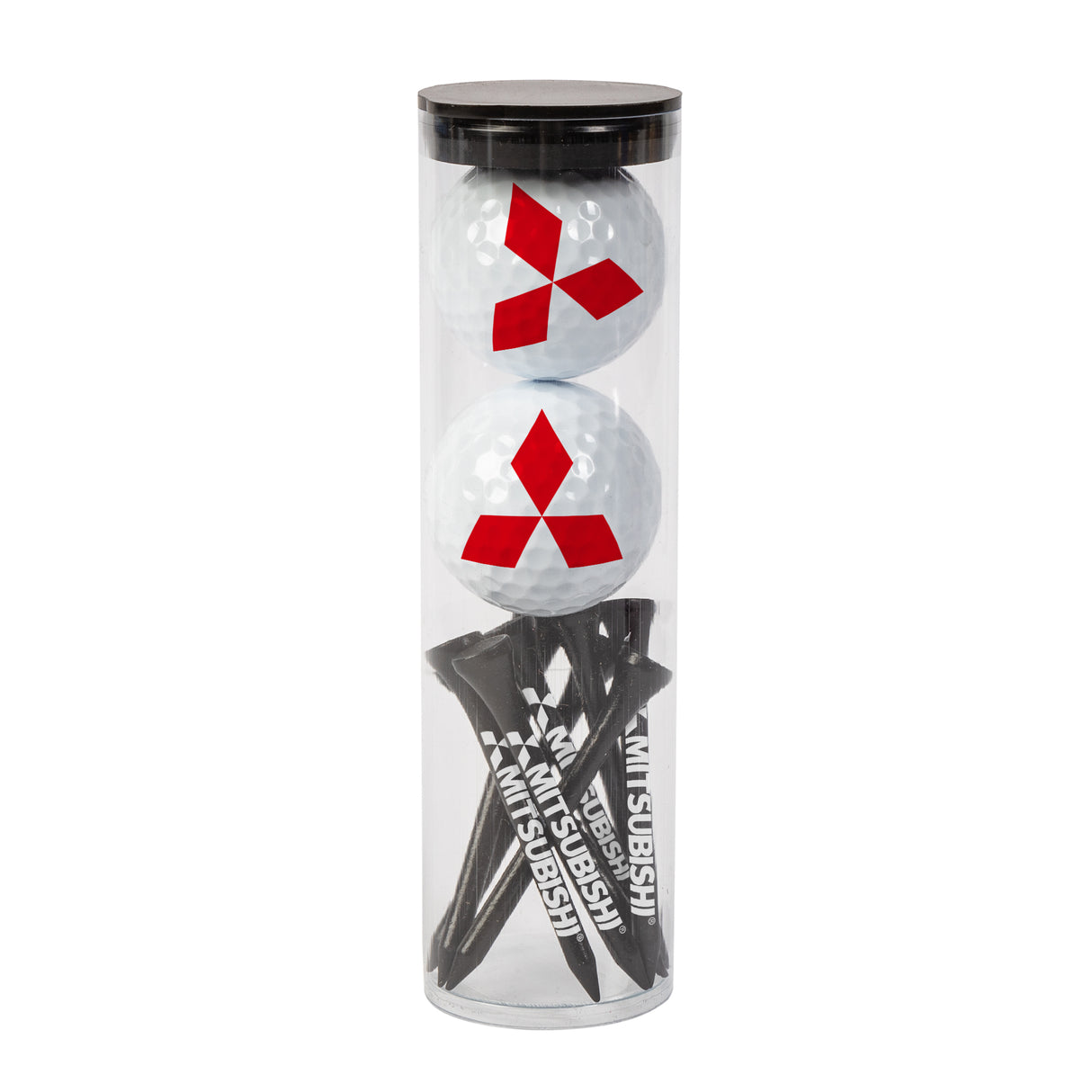 2 Golf Ball and Tees in Tube