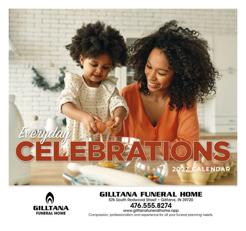 HotLine® Products Everyday Celebrations Appointment Calendar - Stapled