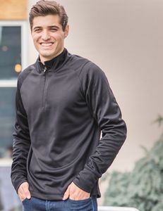 Zorrel® Men's Strasburg Syntrel™ 1/4 Zip Performance Pullover
