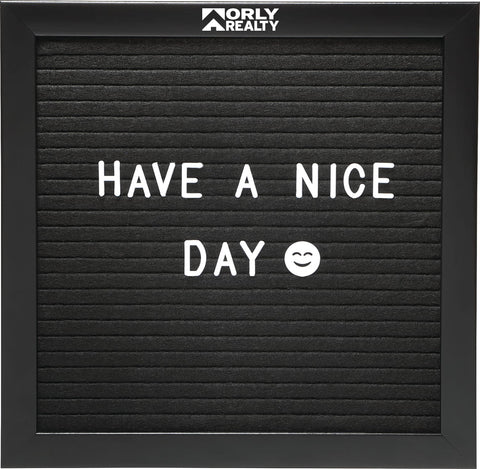 Felt Board with Letters