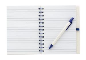 BoC Recycled Spiral Notebook with Pen