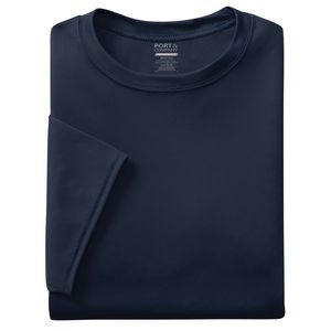 Deep Navy Blue Blank Folded View