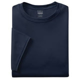 Deep Navy Blue Blank Folded View