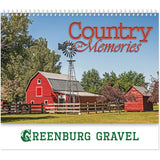 Country Memories Spiral Wall Calendar
