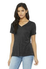 Bella+Canvas® Women's Relaxed Jersey Short Sleeve V-Neck Tee