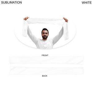 48 Hr Quick Ship - Sublimated Soccer Football Stadium Scarves, 6x60, Sublimated edge to edge 2 sides
