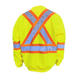 Lime Green/Orange/Silver Blank Back