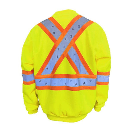 Lime Green/Orange/Silver Blank Back