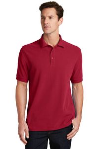 Port & Company® Men's Combed Ring Spun Pique Polo Shirt