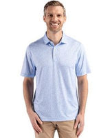Cutter & Buck Pike Eco Flora Print Recycled Mens Big & Tall Polo