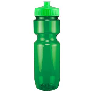 22 Oz. Translucent Bike Bottle w/ Push Pull Lid