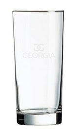 Highball 12oz clear glass - Etched