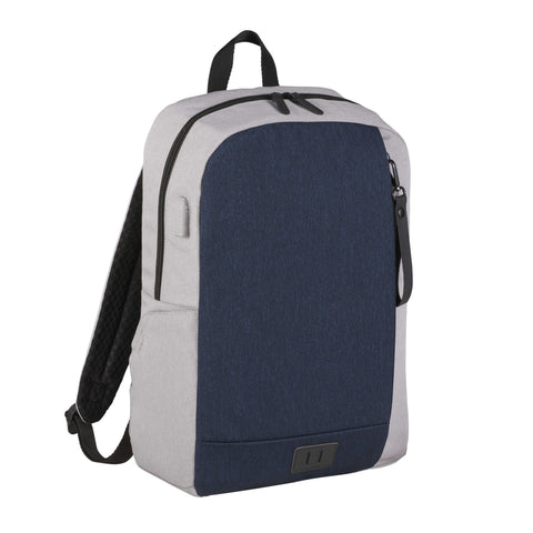 NBN Whitby Slim 15'' Computer Backpack w/ USB Port