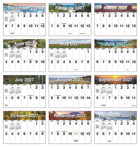 HotLine® Products Big Numbers Appointment Calendar - Stapled