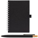 Terra Recycled Milk Carton Hard Cover Spiral A5 Notebook & Reborn Pen Set