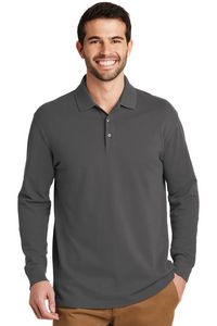 Port Authority® EZCotton™ Long Sleeve Polo