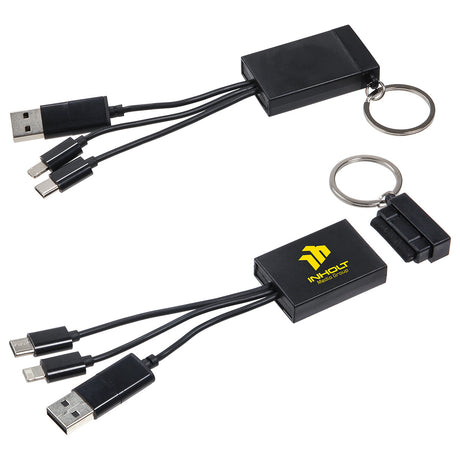 Triplet 3-in-1 Charging Cable with Screen Cleaner