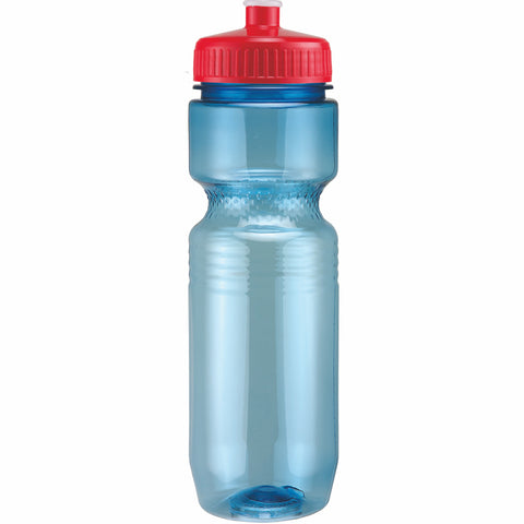 26 Oz. Translucent Jogger Bottle w/ Push Pull Lid