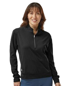 Adidas Women's Ultimate365 Textured Quarter-Zip Pullover