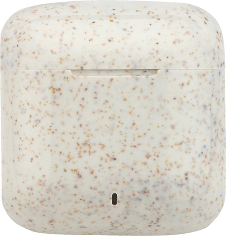 EarthTrendz Wheat Straw & Bamboo Earbuds & Case