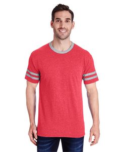 Jerzees Adult TRI-BLEND Varsity Ringer T-Shirt