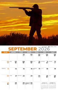 Galleria Wall Calendar 2026 Fishing and Hunting