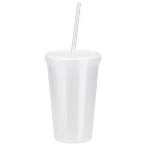 Trifecta 16 oz Tumbler with Lid + Straw