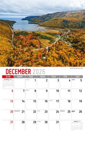 Galleria Wall Calendar 2026 Scenes of Atlantic Canada