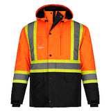 Kenworth Adult Hi-Vis 5 In 1 Parka w/Detachable Hood