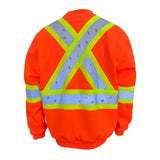 Orange/Yellow/Silver Blank Back