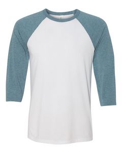 Bella+Canvas® Unisex Three-Quarter Sleeve Baseball Tee