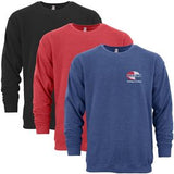 M&O Unisex Crewneck 50/50 Embroidered