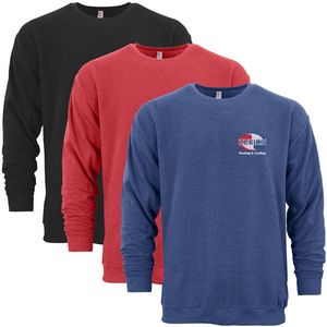 M&O Unisex Crewneck 50/50 Embroidered