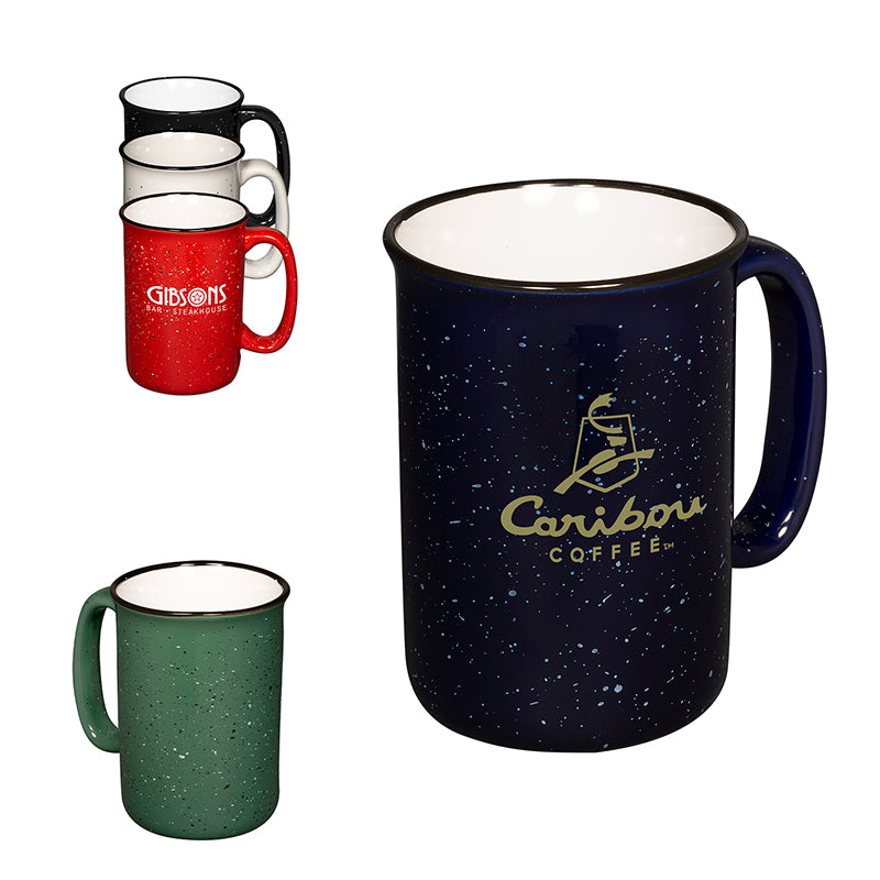 13 Oz. Tall Campfire Ceramic Mug
