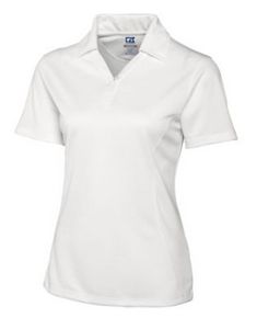 Cutter & Buck CB Drytec Genre Textured Solid Womens Polo
