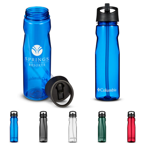 25 Oz. Columbia® Tritan™ Water Bottle w/Straw Top