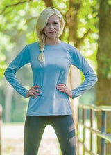 Zorrel® Ladies' Highgate Dri-Balance™ Long-Sleeve Tee Shirt