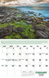 Galleria Wall Calendar 2026 Go Green Calendar
