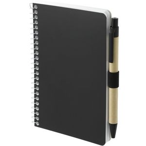 4'' x 6'' FSC® Mix Pocket Spiral Notebook with Pen