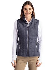 Cutter & Buck Rainier PrimaLoft? Womens Eco Insulated Full Zip Puffer Vest