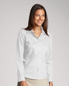Cutter & Buck Epic Easy Care Fine Twill Womens Long Sleeve Dress Shirt