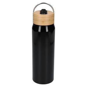 Billy 26oz Eco-Friendly Aluminum Bottle W/ FSC® 100% Bamboo Lid