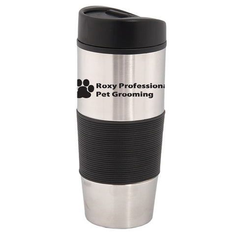 500 Ml. (17 Fl. Oz.) Stainless Steel Travel Tumbler