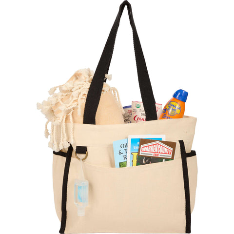 Organic 10oz Cotton Accent Tote
