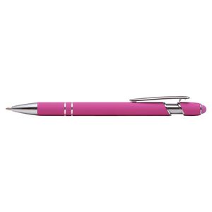 Ellipse Softy Brights w/Stylus - Laser Engraved - Metal Pen