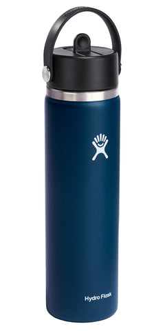 Hydro Flask® Wide Mouth 24oz Bottle with Flex Straw Cap