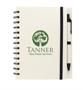 BoC Recycled Spiral Notebook with Pen