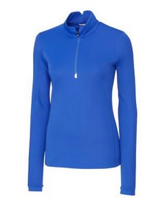 Cutter & Buck Traverse Stretch Quarter Zip Womens Pullover