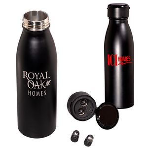 20 Oz. Wireless Earbud Stainless Steel Vacuum Bottle