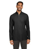 000224 CORE 365 Men's Fusion ChromaSoft™ Pique Quarter-Zip
